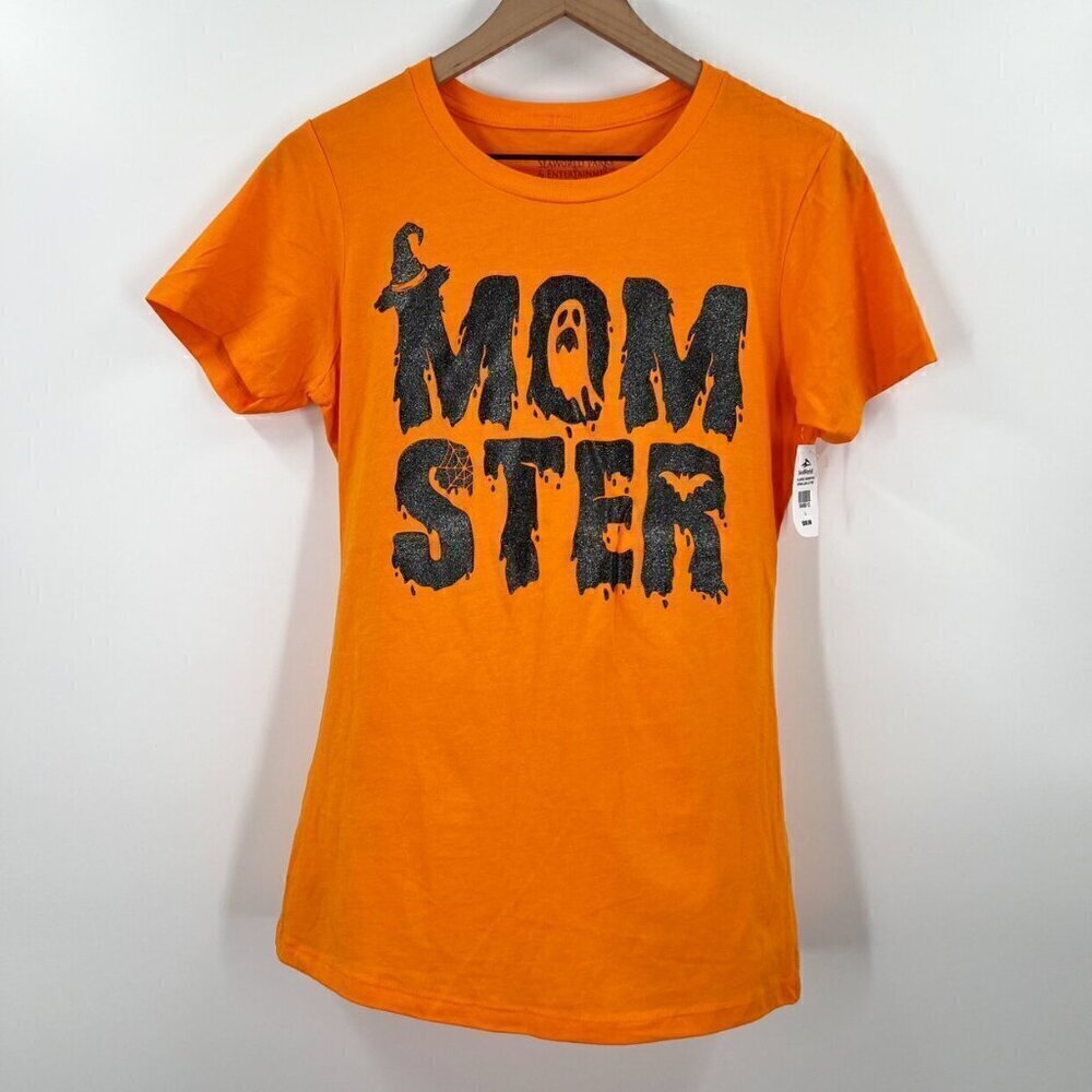 SeaWorld Momster Halloween Glitter Tee